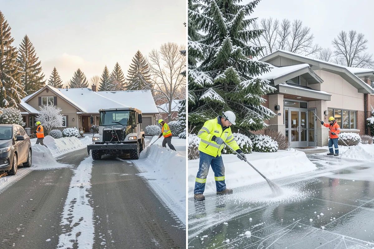 Restaurant Sidewalk Clearing in Granite Falls, Snohomish County, WA - Clear the entrance and waiting area before service opens