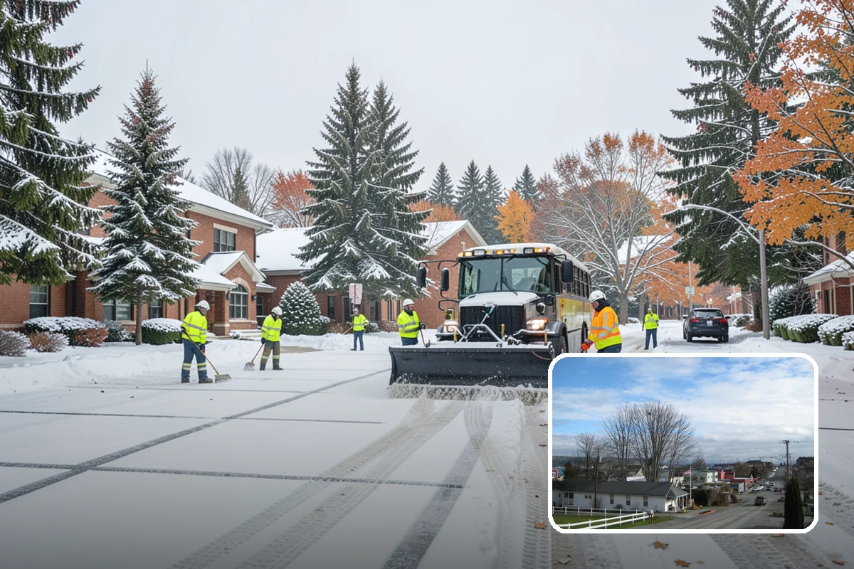 Restaurant Sidewalk Clearing in Langley, Island County, WA - Entry and waiting areas kept safe through dinner service