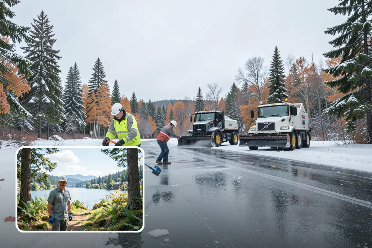 Restaurant Sidewalk Clearing in Milton, King County, WA - Entry and waiting areas kept safe through dinner service