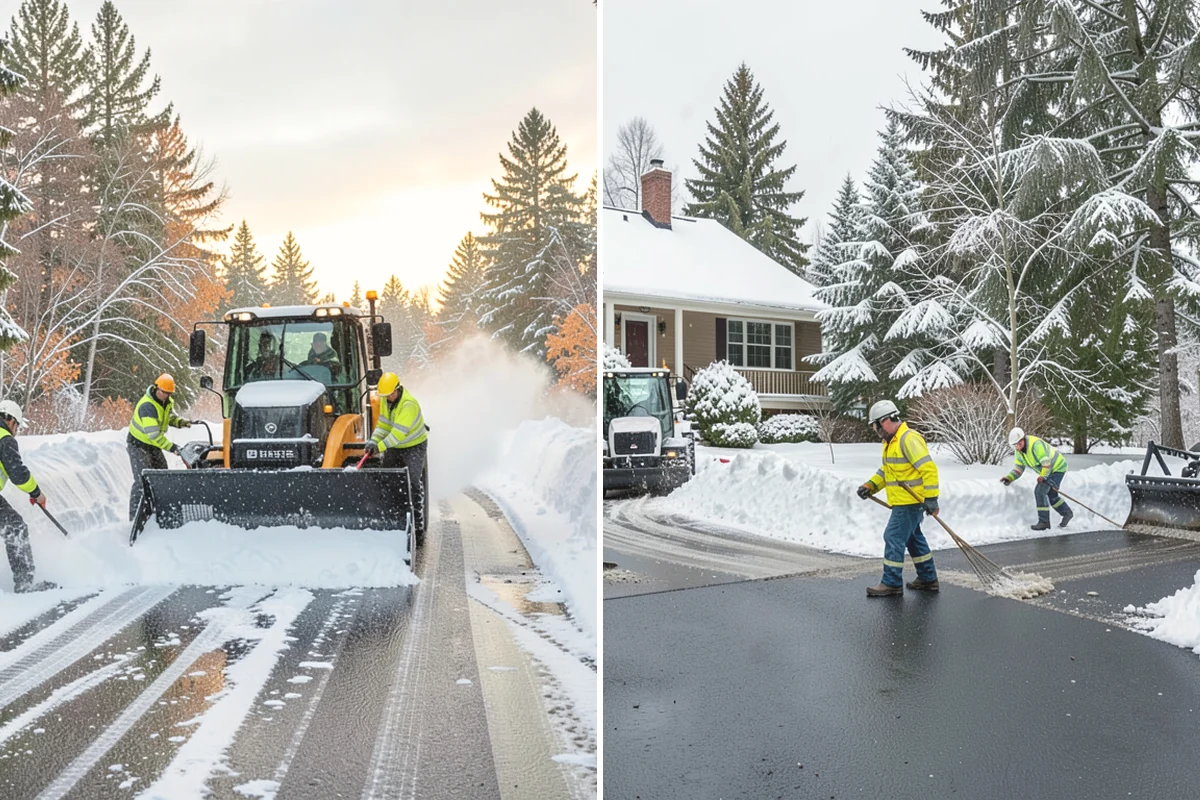 Restaurant Sidewalk Clearing in Mountlake Terrace, Snohomish County, WA - Clear the entrance and waiting area before service opens