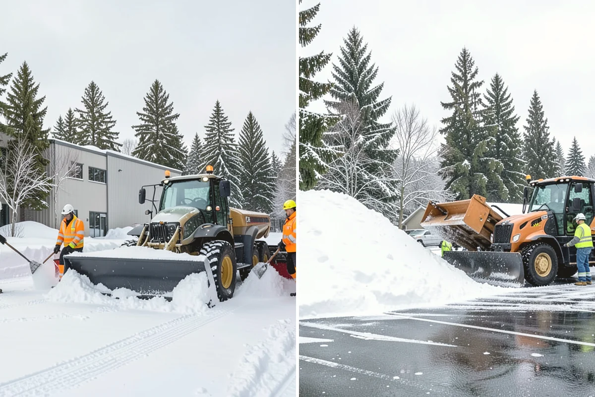 Restaurant Sidewalk Clearing in Mukilteo, Snohomish County, WA - Clear the entrance and waiting area before service opens