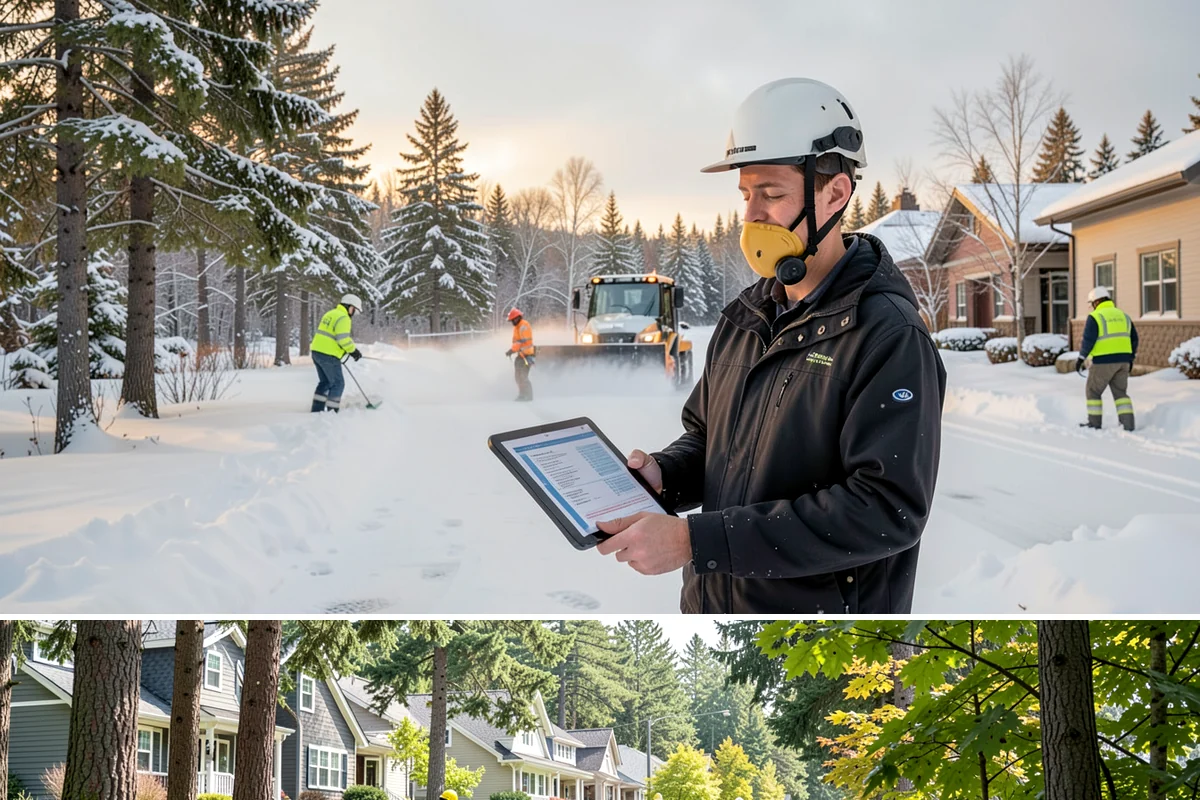 Restaurant Sidewalk Clearing in Normandy Park, King County, WA - Restaurant sidewalk risk peaks from late November through February during evening service, when afternoon melt refreezes at the...