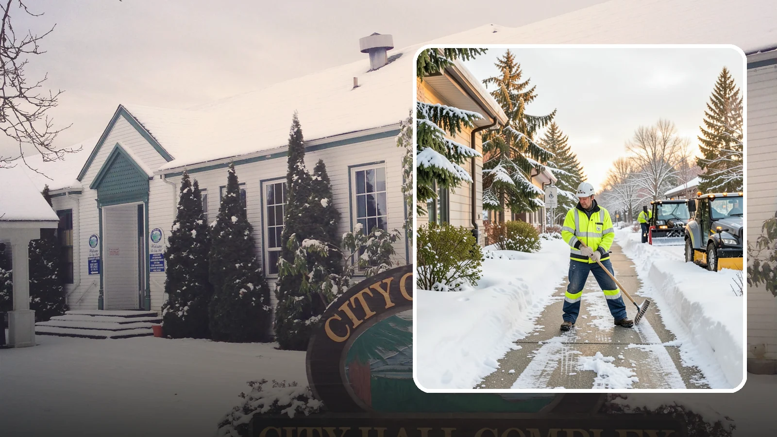 Restaurant Sidewalk Clearing in Pacific, King County, WA - Patron-entrance sidewalk clearing for Western Washington restaurants, keeping entry walks and waiting areas safe through lunch...