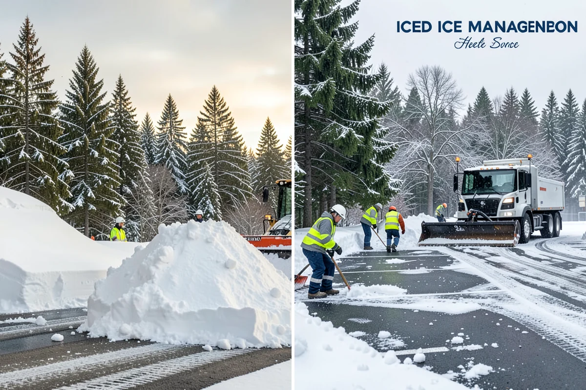 Restaurant Sidewalk Clearing in Pacific, King County, WA - Clear the entrance and waiting area before service opens