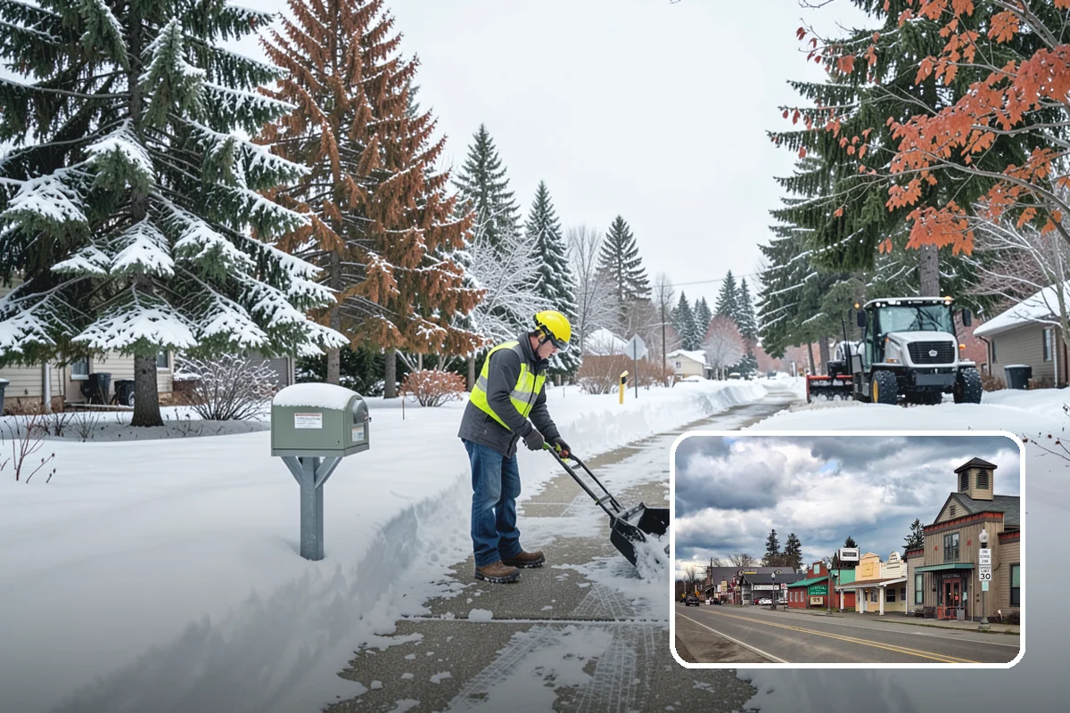 Restaurant Sidewalk Clearing in Roy, Pierce County, WA - Entry and waiting areas kept safe through dinner service