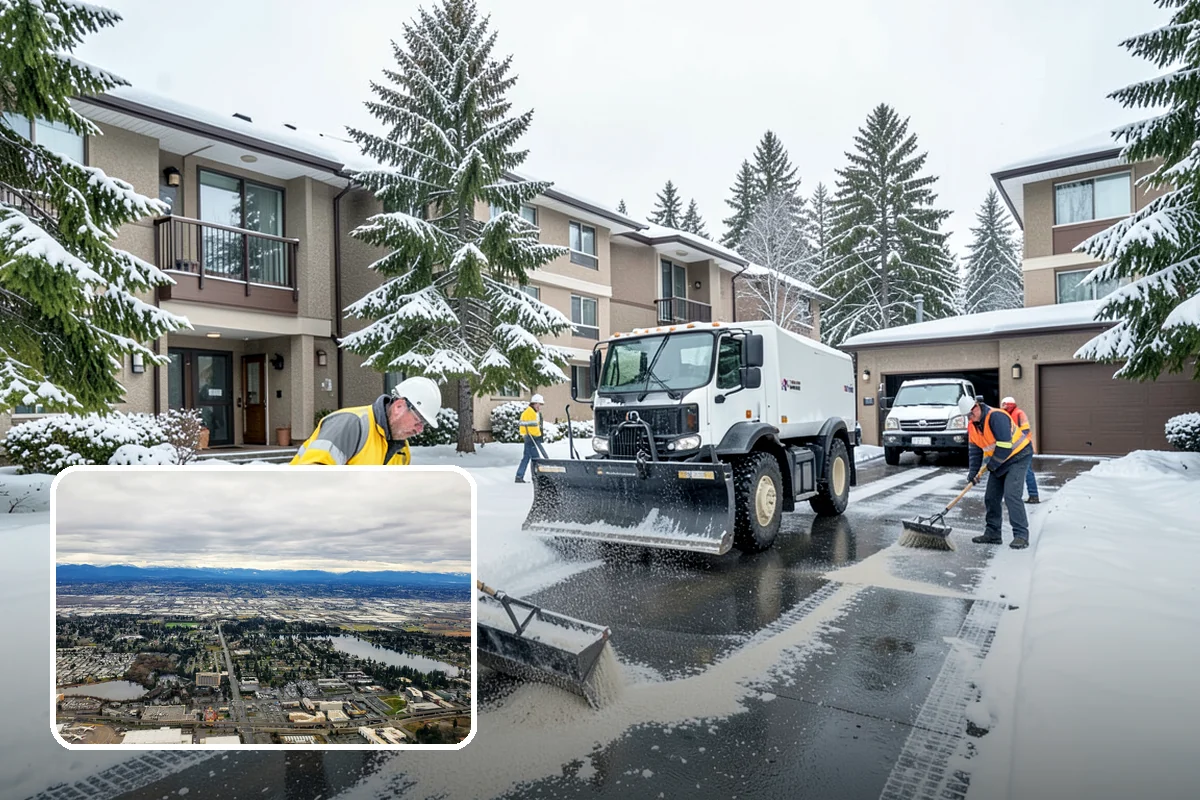 Restaurant Sidewalk Clearing in SeaTac, King County, WA - Entry and waiting areas kept safe through dinner service