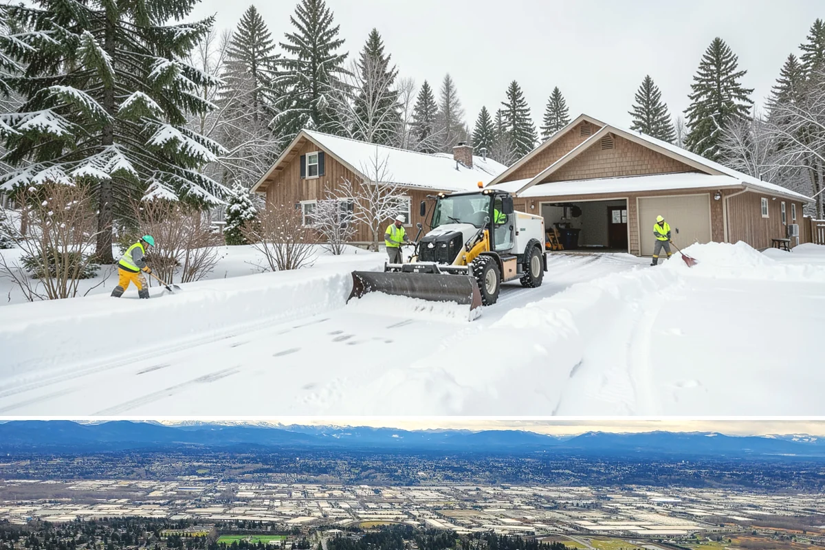 Restaurant Sidewalk Clearing in SeaTac, King County, WA - Restaurant sidewalk risk peaks from late November through February during evening service, when afternoon melt refreezes at the...