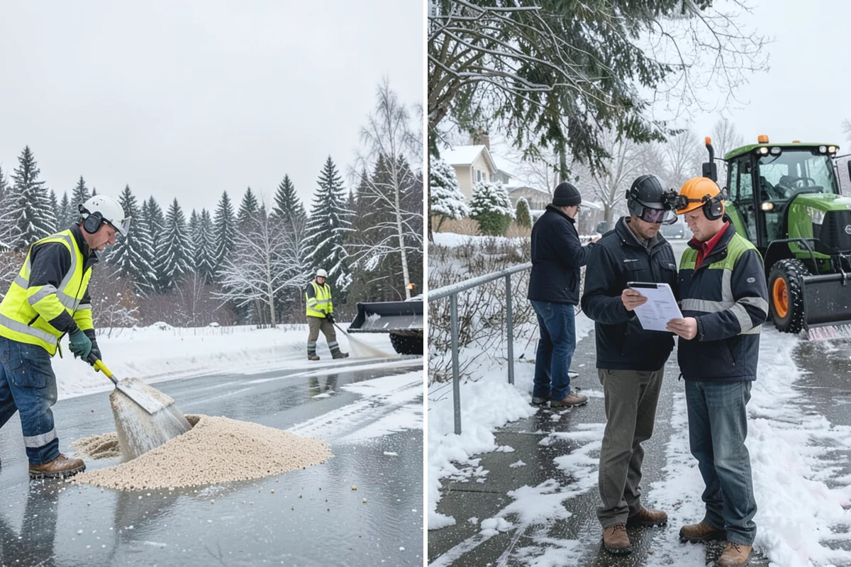 Restaurant Sidewalk Clearing in Skykomish, King County, WA - Clear the entrance and waiting area before service opens