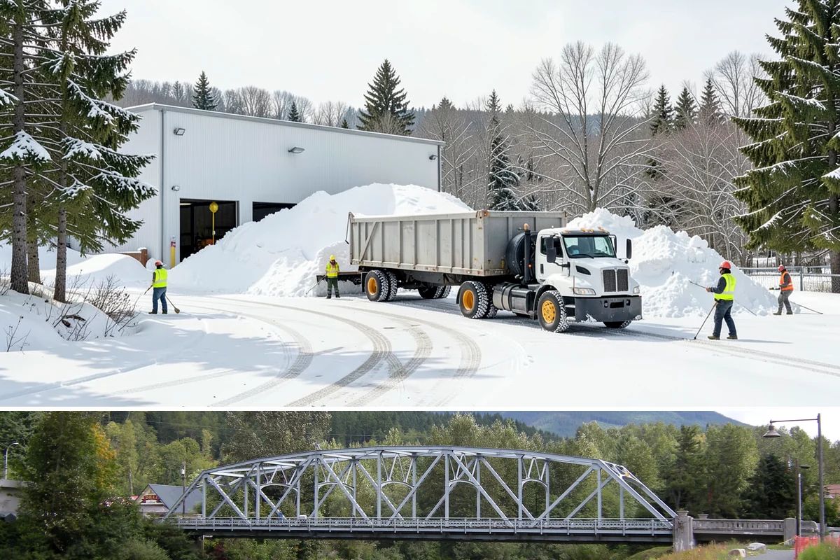 Restaurant Sidewalk Clearing in Skykomish, King County, WA - Restaurant sidewalk risk peaks from late November through February during evening service, when afternoon melt refreezes at the...