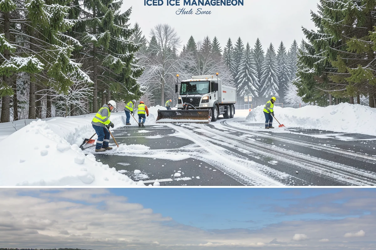 Restaurant Sidewalk Clearing in University Place, Pierce County, WA - Restaurant sidewalk risk peaks from late November through February during evening service, when afternoon melt refreezes at the...