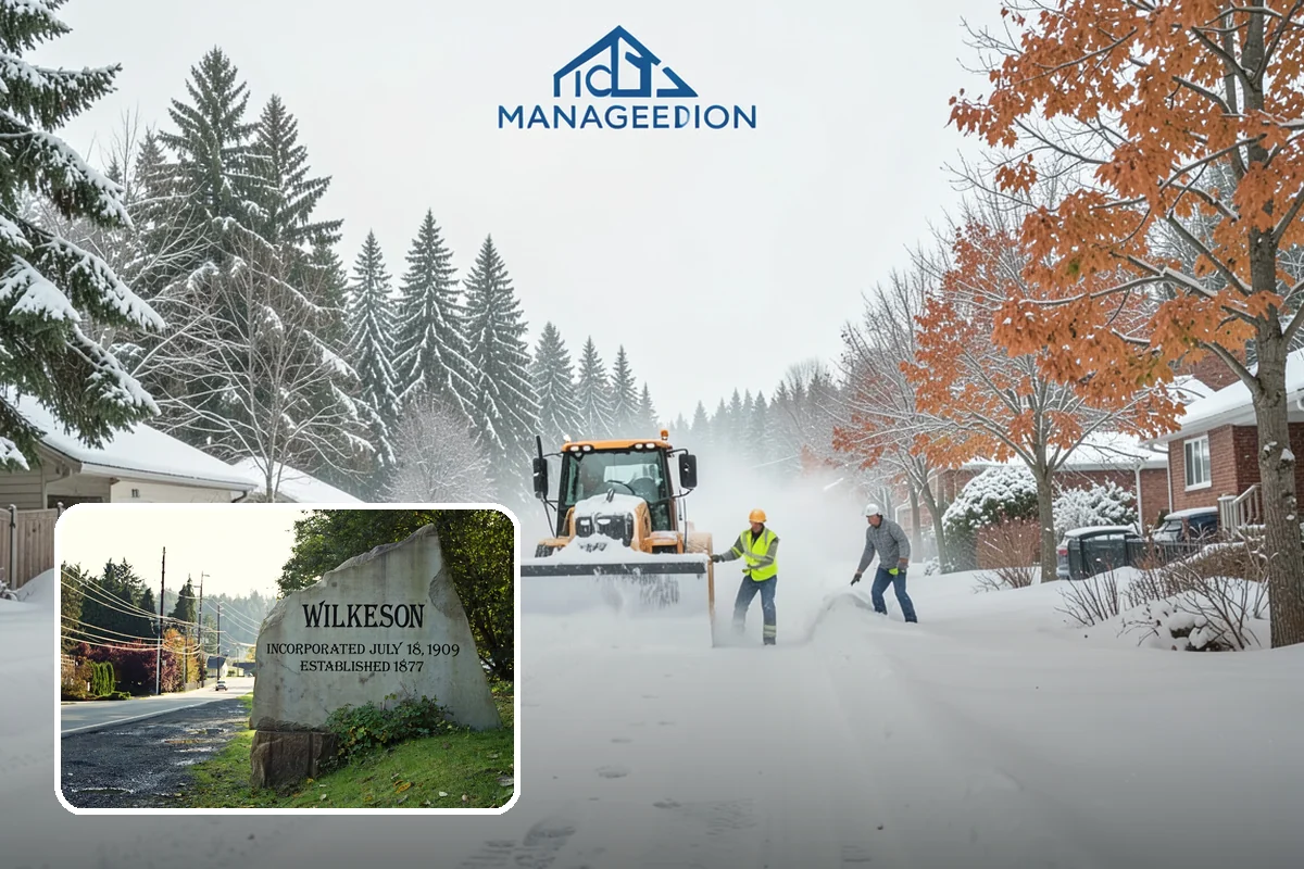 Restaurant Sidewalk Clearing in Wilkeson, Pierce County, WA - Entry and waiting areas kept safe through dinner service
