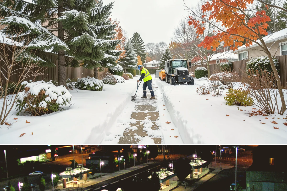 Restaurant Snow Plowing in Auburn, King County, WA - Set up service before the winter dining season so a storm never keeps diners away.