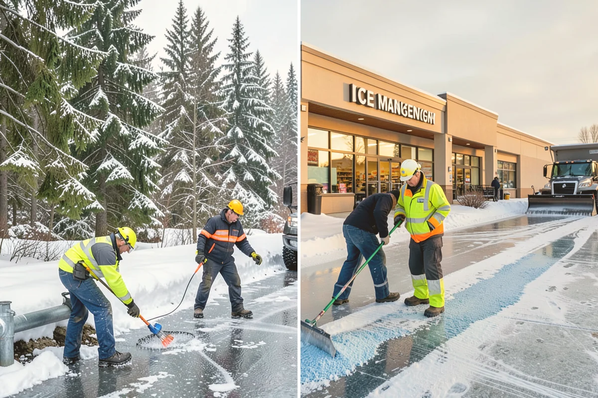 Restaurant Snow Plowing in Bothell, King County, WA - Confirm service hours and set a pre-open clearing deadline