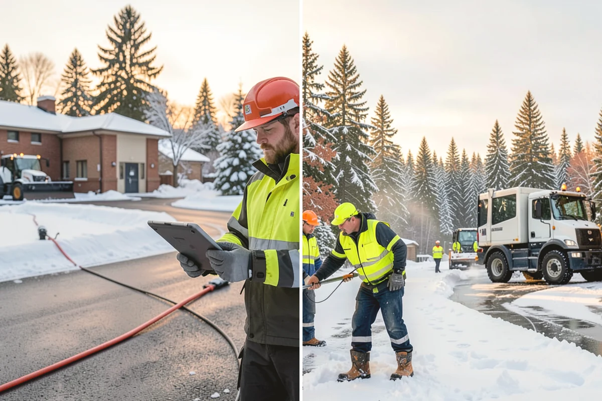 Restaurant Snow Plowing in Carnation, King County, WA - Confirm service hours and set a pre-open clearing deadline