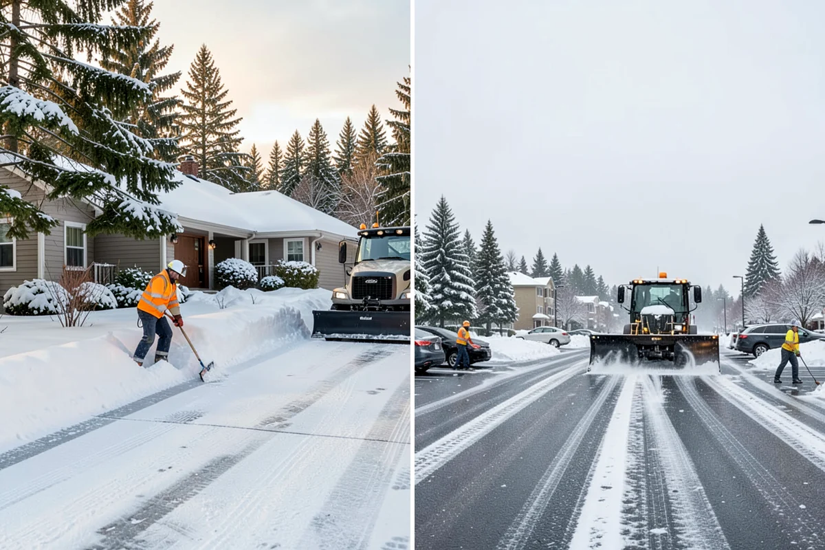 Restaurant Snow Plowing in Concrete, Skagit County, WA - Confirm service hours and set a pre-open clearing deadline
