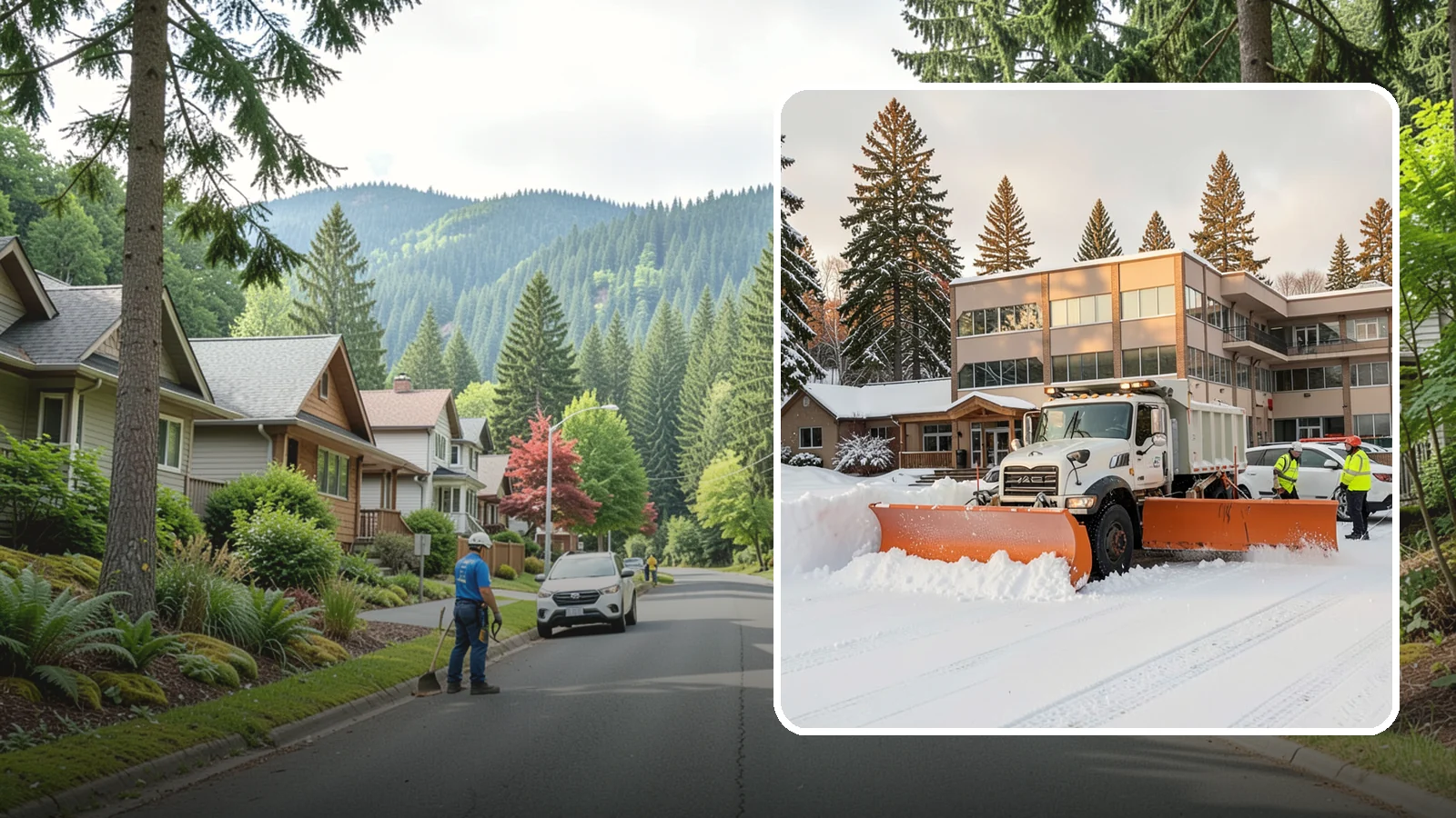 Restaurant Snow Plowing in Darrington, Snohomish County, WA - We plow restaurant lots and entrances before service so diners and delivery drivers reach your doors safely.