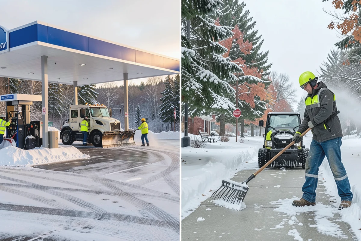 Restaurant Snow Plowing in Darrington, Snohomish County, WA - Confirm service hours and set a pre-open clearing deadline