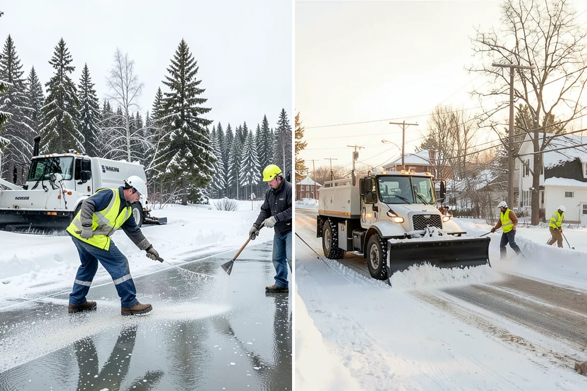 Restaurant Snow Plowing in Enumclaw, King County, WA - Confirm service hours and set a pre-open clearing deadline