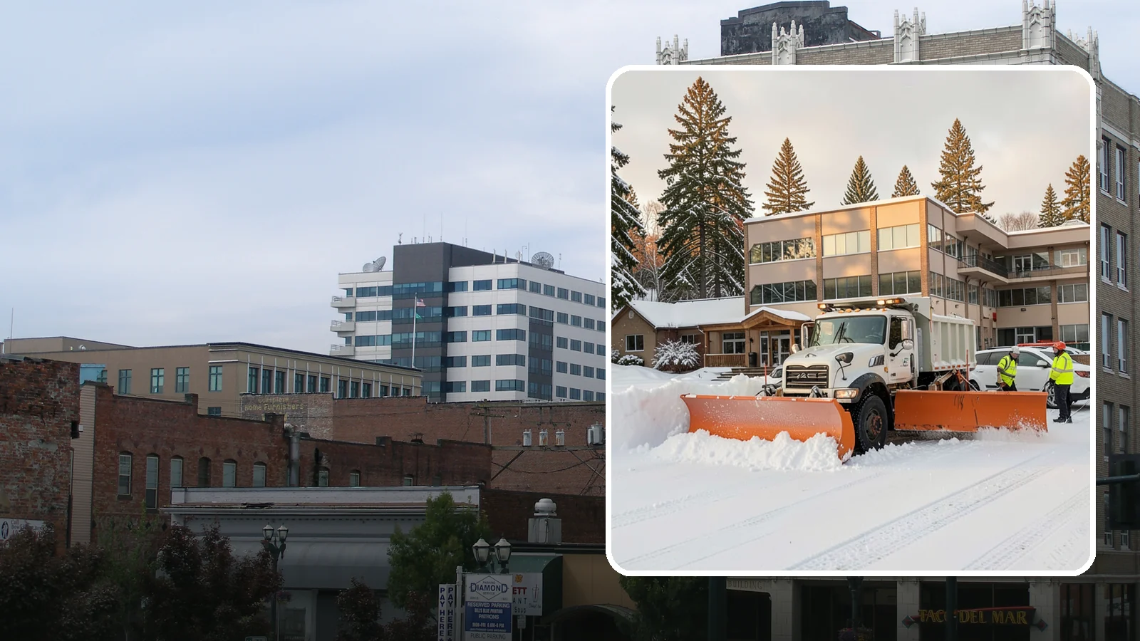 Restaurant Snow Plowing in Everett, Snohomish County, WA - We plow restaurant lots and entrances before service so diners and delivery drivers reach your doors safely.