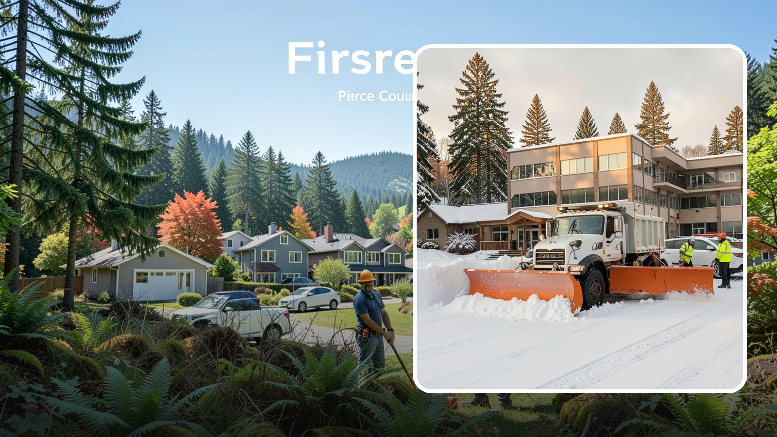 Restaurant Snow Plowing in Fircrest, Pierce County, WA - We plow restaurant lots and entrances before service so diners and delivery drivers reach your doors safely.