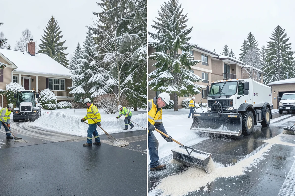 Restaurant Snow Plowing in Gold Bar, Snohomish County, WA - Confirm service hours and set a pre-open clearing deadline