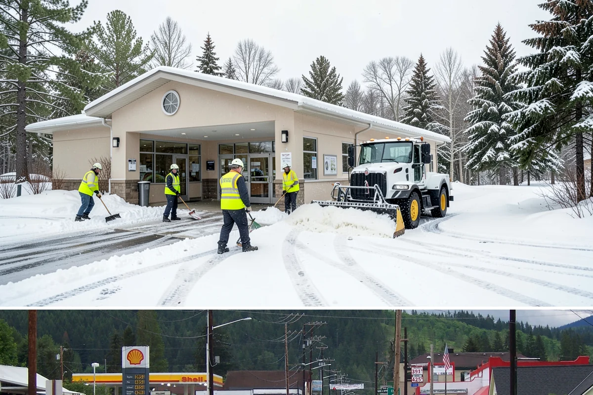 Restaurant Snow Plowing in Granite Falls, Snohomish County, WA - Set up service before the winter dining season so a storm never keeps diners away.