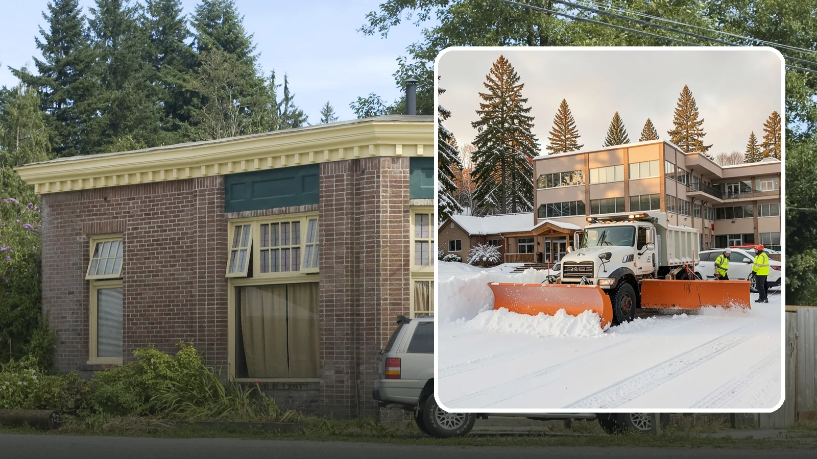 Restaurant Snow Plowing in Hamilton, Skagit County, WA - We plow restaurant lots and entrances before service so diners and delivery drivers reach your doors safely.