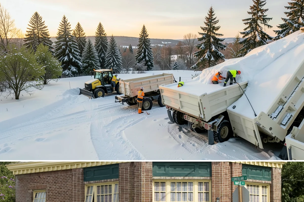 Restaurant Snow Plowing in Hamilton, Skagit County, WA - Set up service before the winter dining season so a storm never keeps diners away.