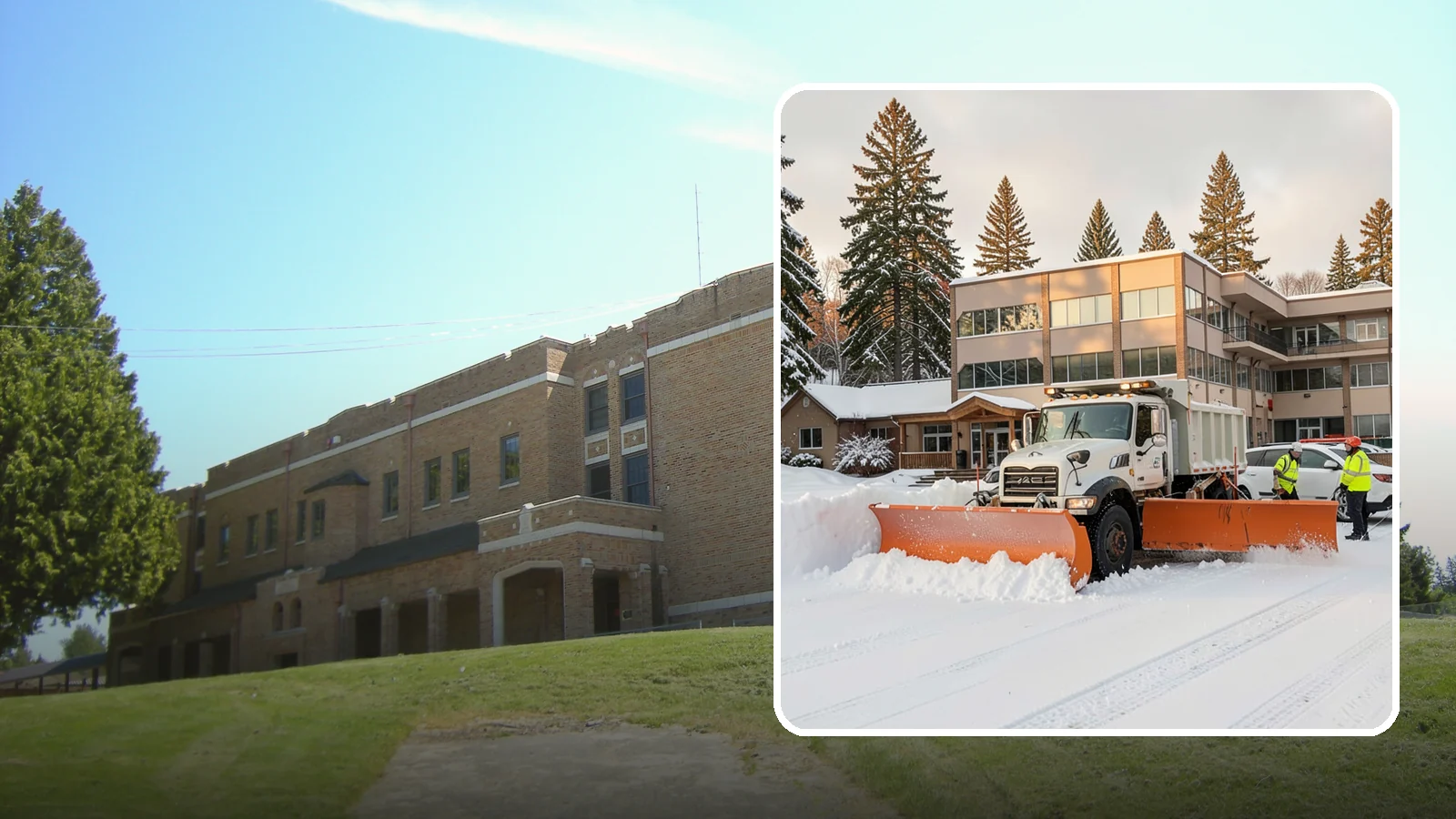 Restaurant Snow Plowing in Maple Valley, King County, WA - We plow restaurant lots and entrances before service so diners and delivery drivers reach your doors safely.