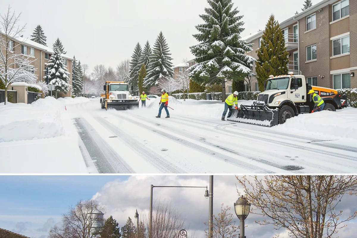 Restaurant Snow Plowing in Marysville, Snohomish County, WA - Set up service before the winter dining season so a storm never keeps diners away.