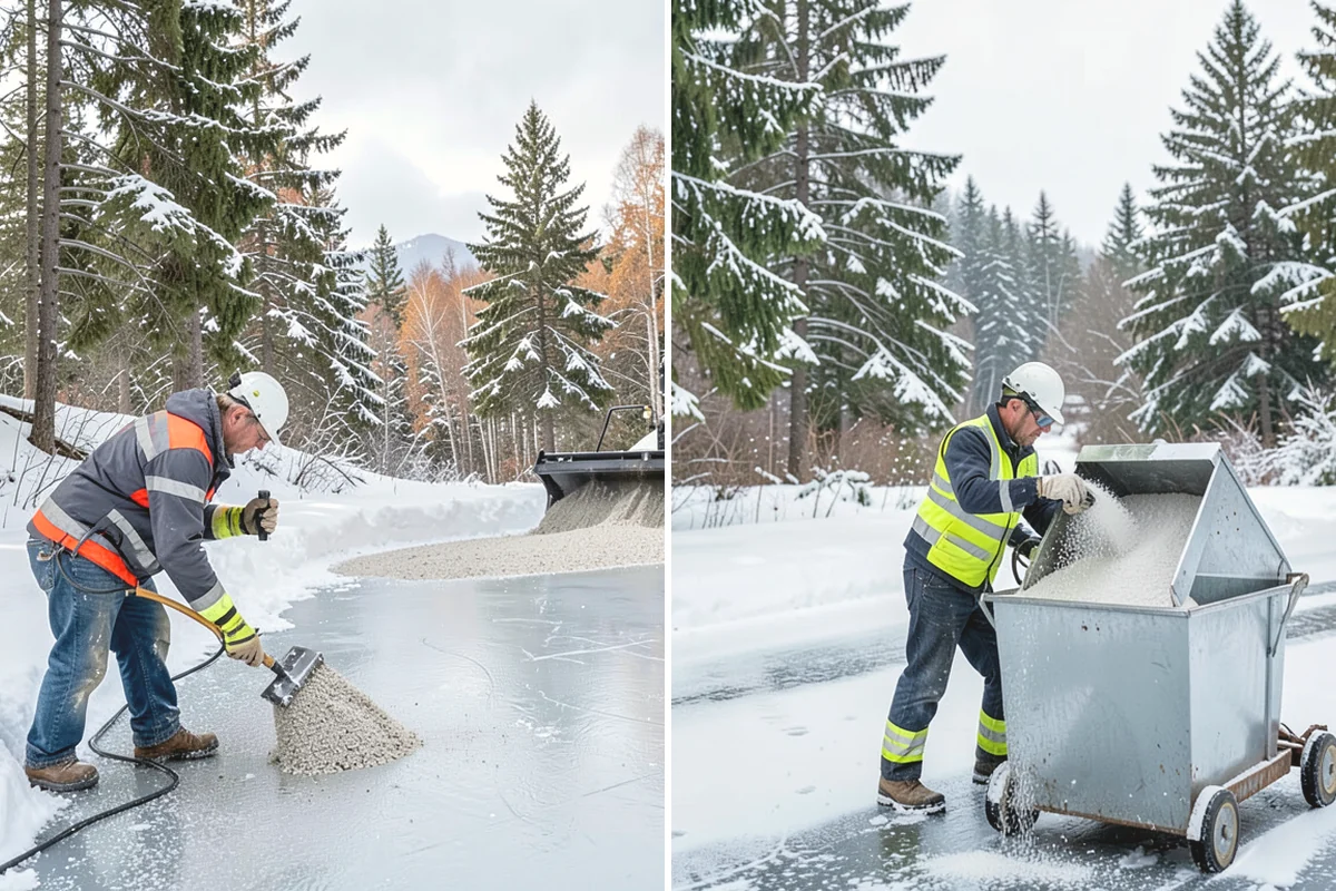 Restaurant Snow Plowing in Mercer Island, King County, WA - Confirm service hours and set a pre-open clearing deadline