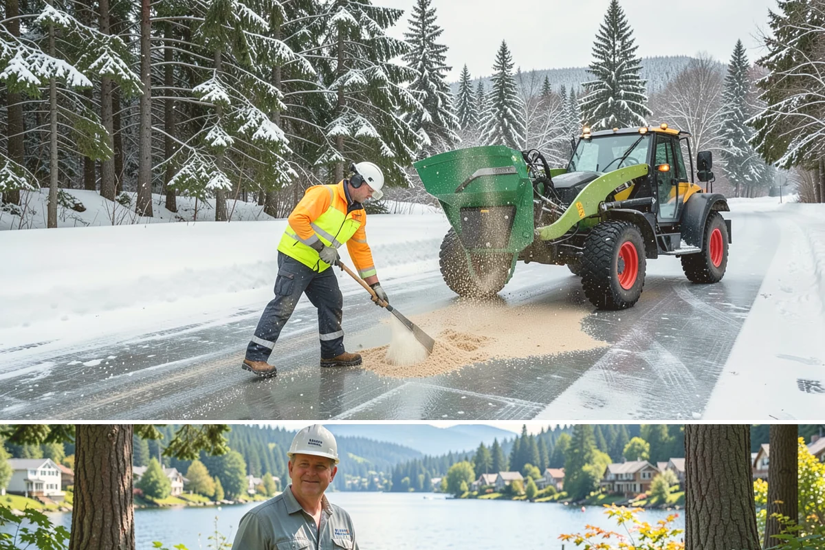Restaurant Snow Plowing in Milton, King County, WA - Set up service before the winter dining season so a storm never keeps diners away.
