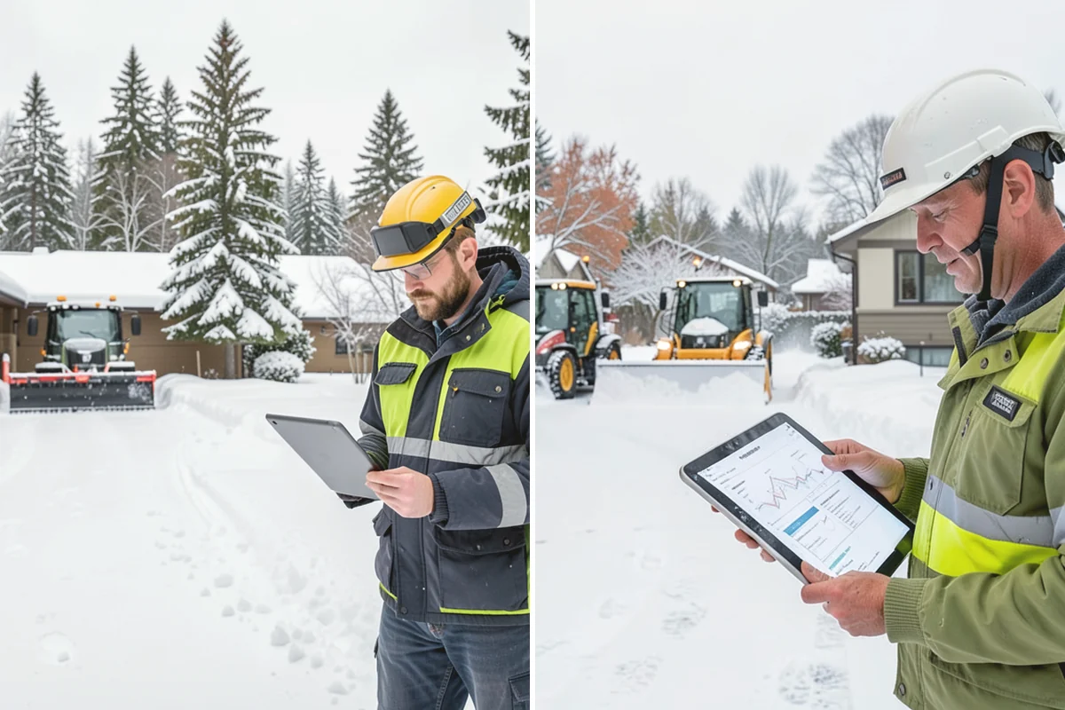 Restaurant Snow Plowing in Monroe, Snohomish County, WA - Confirm service hours and set a pre-open clearing deadline