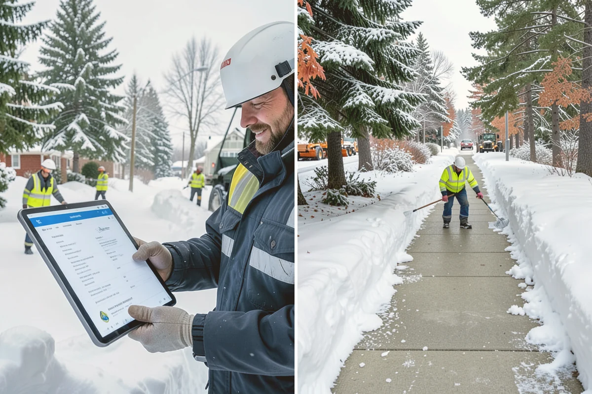 Restaurant Snow Plowing in Mount Vernon, Skagit County, WA - Confirm service hours and set a pre-open clearing deadline