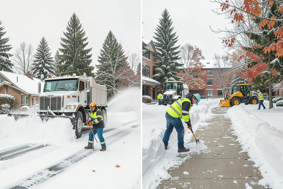 Restaurant Snow Plowing in Mountlake Terrace, Snohomish County, WA - Confirm service hours and set a pre-open clearing deadline