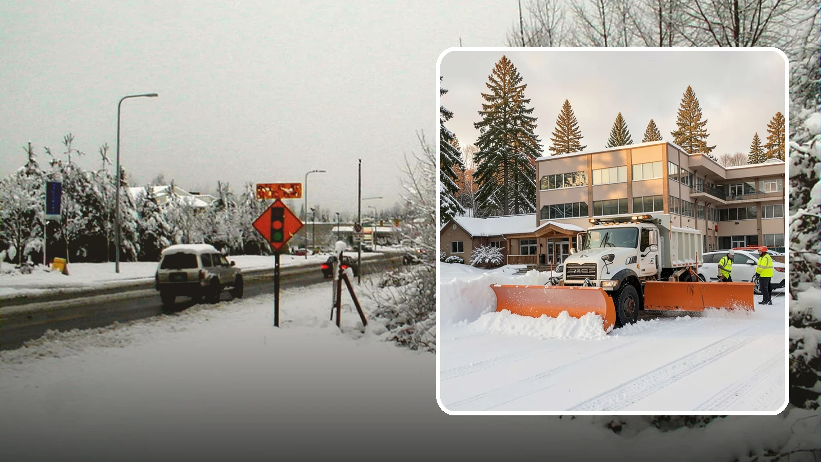 Restaurant Snow Plowing in Newcastle, King County, WA - We plow restaurant lots and entrances before service so diners and delivery drivers reach your doors safely.