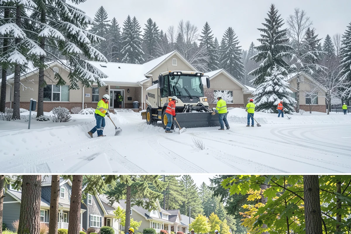 Restaurant Snow Plowing in Normandy Park, King County, WA - Set up service before the winter dining season so a storm never keeps diners away.