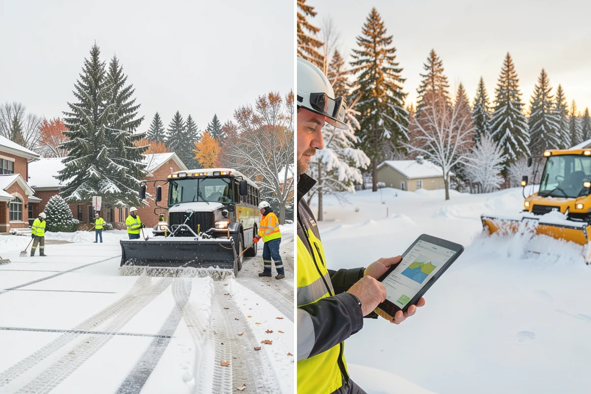 Restaurant Snow Plowing in North Bend, King County, WA - Confirm service hours and set a pre-open clearing deadline