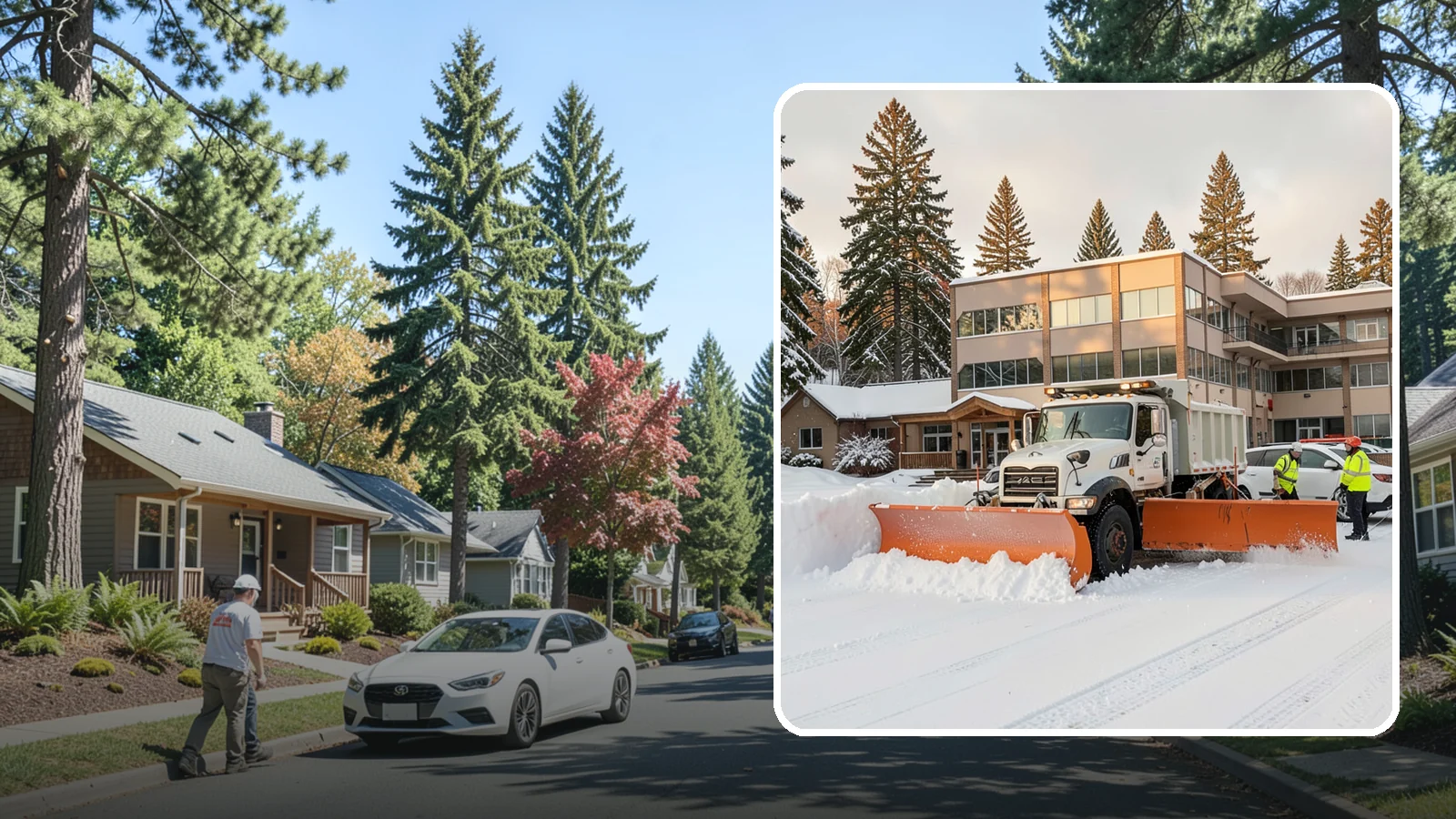 Restaurant Snow Plowing in Orting, Pierce County, WA - We plow restaurant lots and entrances before service so diners and delivery drivers reach your doors safely.