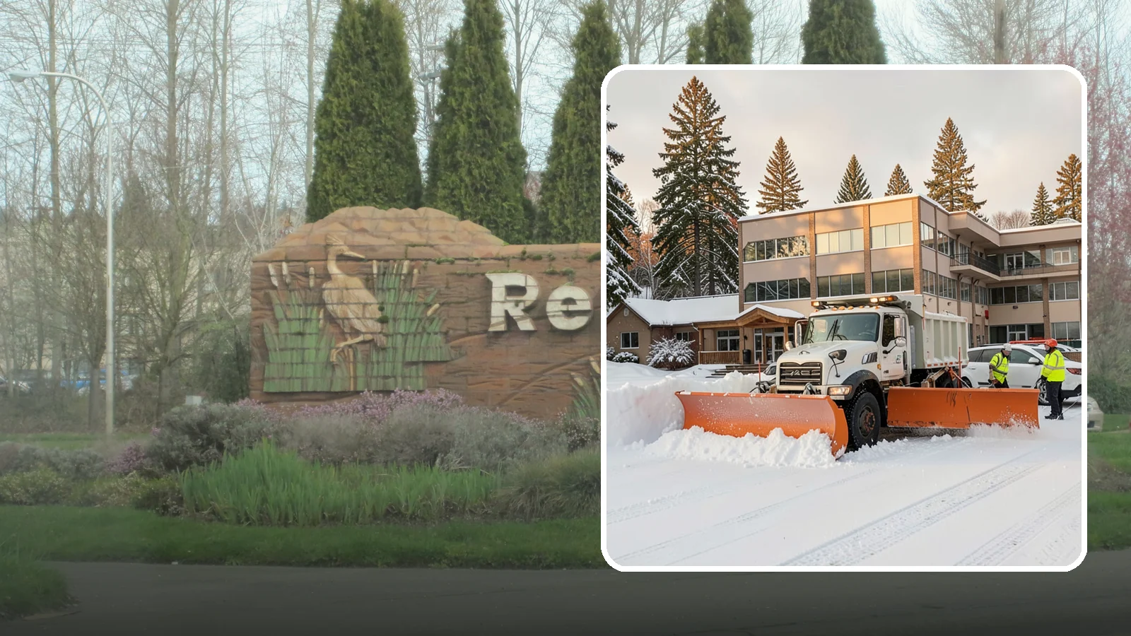 Restaurant Snow Plowing in Renton, King County, WA - We plow restaurant lots and entrances before service so diners and delivery drivers reach your doors safely.