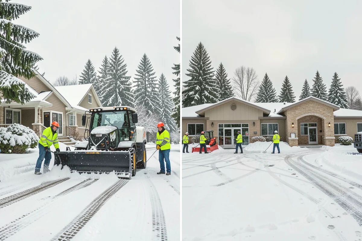 Restaurant Snow Plowing in Snohomish, Snohomish County, WA - Confirm service hours and set a pre-open clearing deadline