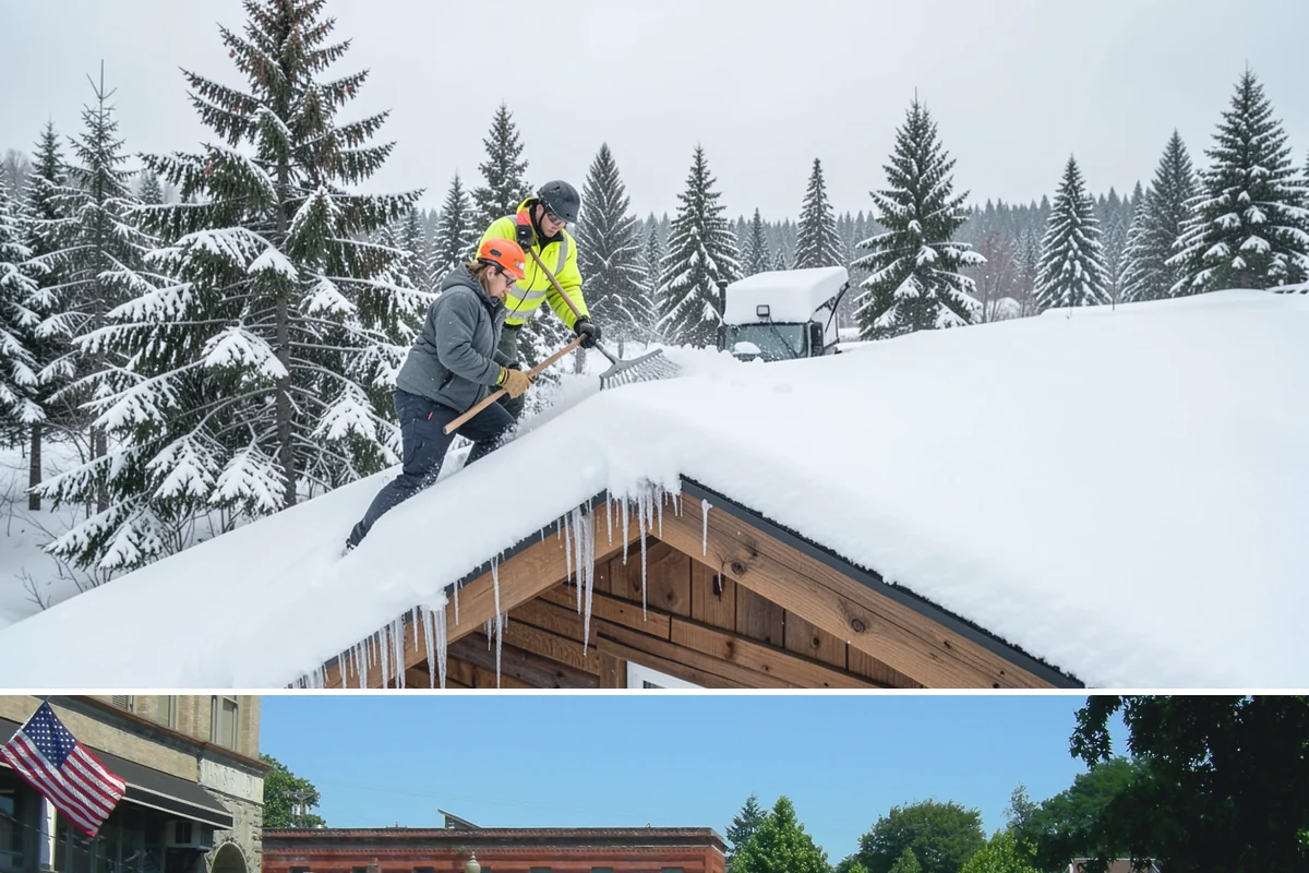 Restaurant Snow Plowing in Snohomish, Snohomish County, WA - Set up service before the winter dining season so a storm never keeps diners away.