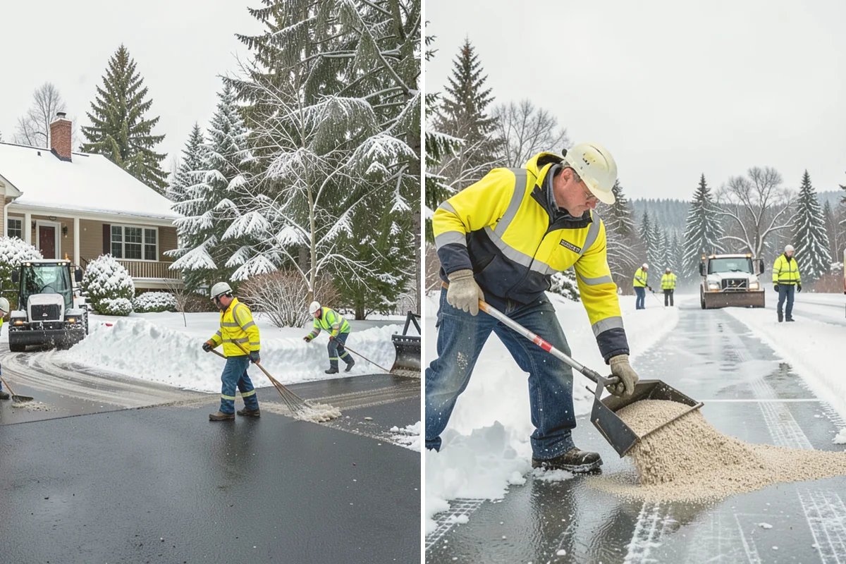 Restaurant Snow Plowing in Stanwood, Snohomish County, WA - Confirm service hours and set a pre-open clearing deadline