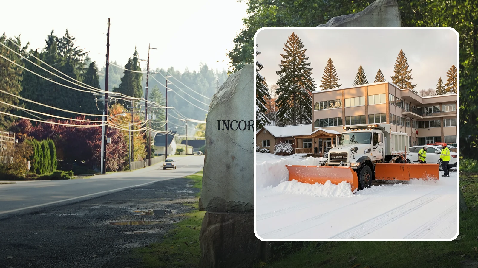 Restaurant Snow Plowing in Wilkeson, Pierce County, WA - We plow restaurant lots and entrances before service so diners and delivery drivers reach your doors safely.