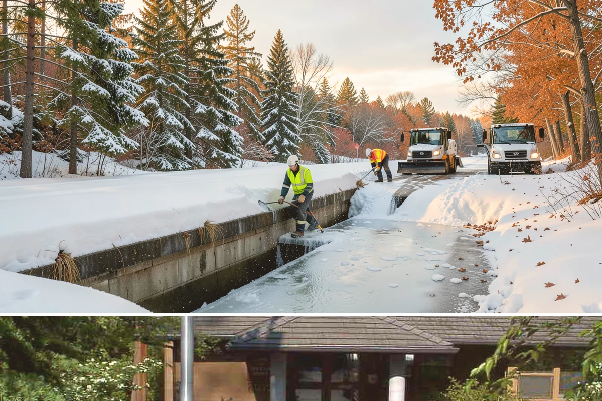 Restaurant Snow Plowing in Yarrow Point, King County, WA - Set up service before the winter dining season so a storm never keeps diners away.