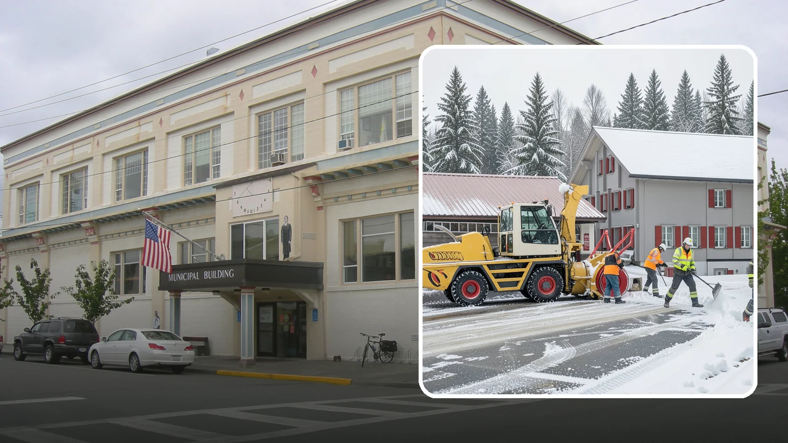 Restaurant Snow Removal in Anacortes, Skagit County, WA - Keep diners and delivery drivers moving safely by clearing your restaurant's lot, entrance, and patio during winter weather.