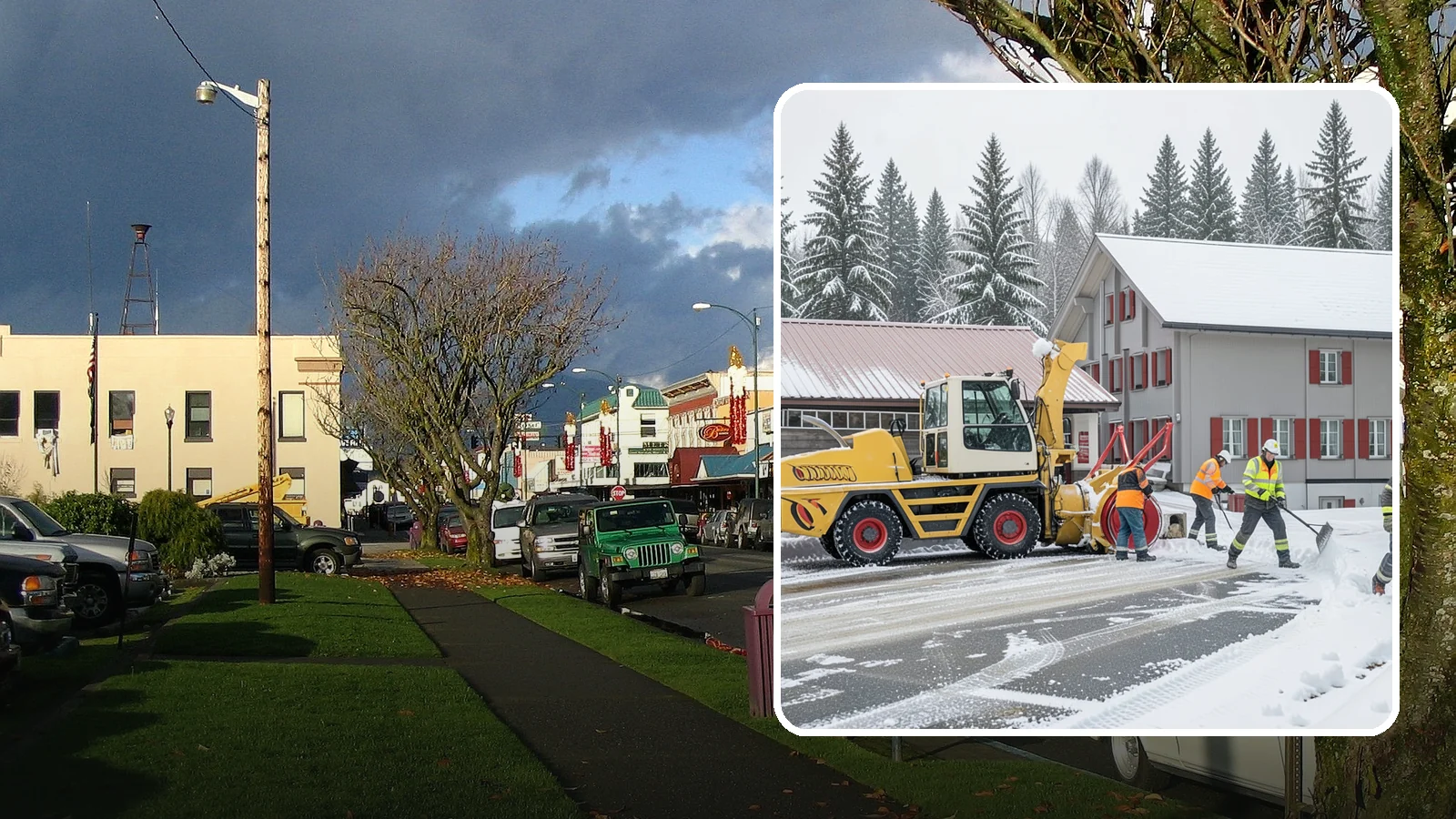 Restaurant Snow Removal in Arlington, Snohomish County, WA - Keep diners and delivery drivers moving safely by clearing your restaurant's lot, entrance, and patio during winter weather.