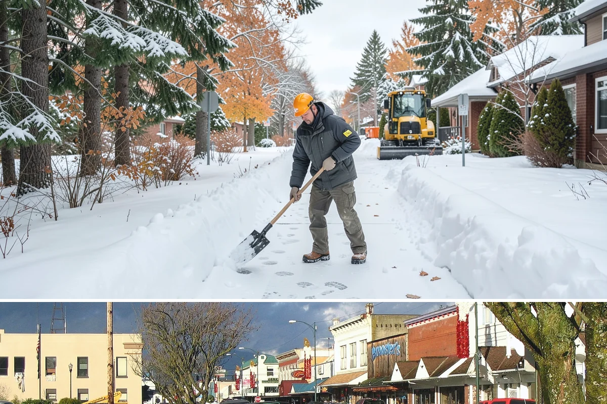 Restaurant Snow Removal in Arlington, Snohomish County, WA - Restaurants need attentive service during December and January evenings when cold nights ice over front walks right at dinner...
