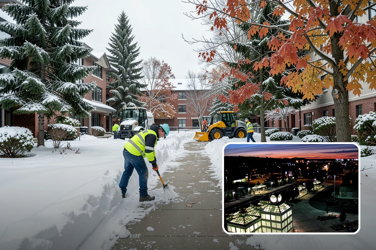 Restaurant Snow Removal in Auburn, King County, WA - Clear entrances that keep diners walking in
