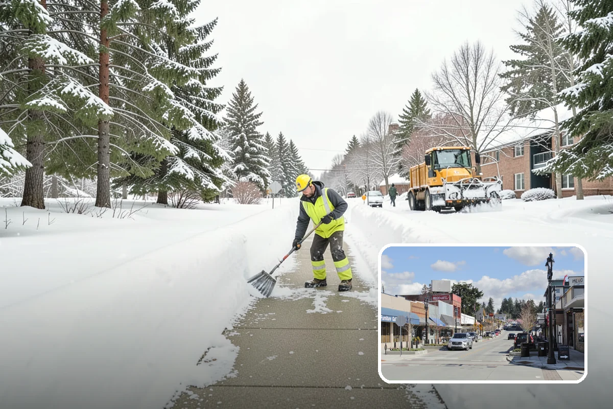 Restaurant Snow Removal in Bothell, King County, WA - Clear entrances that keep diners walking in